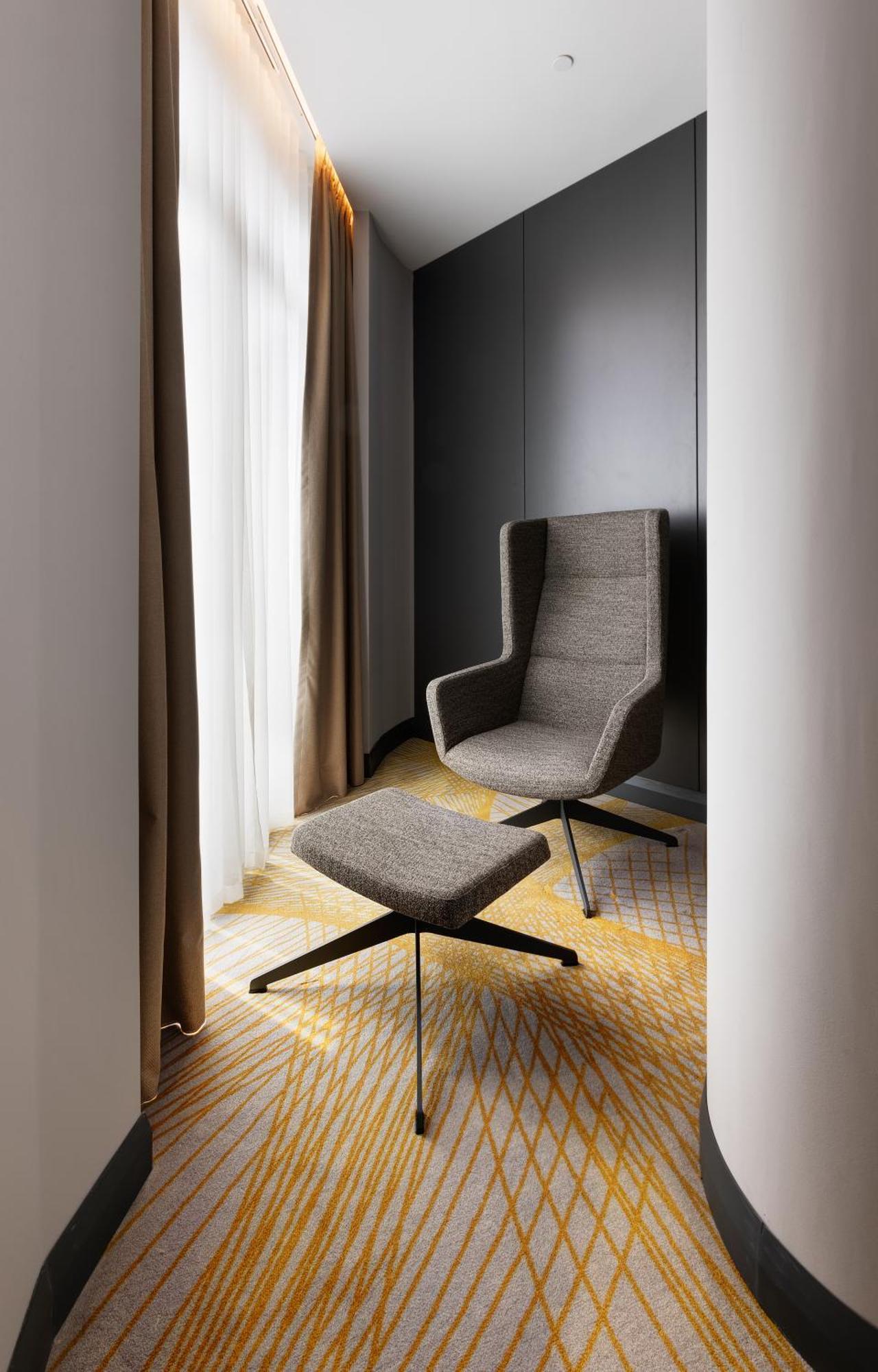 Ibis Styles Istanbul Merter Habitación foto Armchair and ottoman